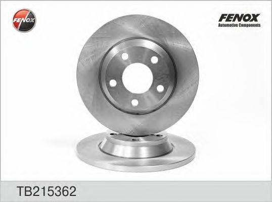 Тормозной диск FENOX TB215362