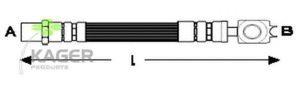 Тормозной шланг KAGER 380796