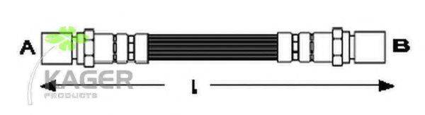 Шланг сцепления KAGER 380830