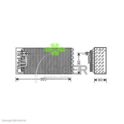 Испаритель, кондиционер KAGER 94-5726