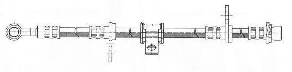 Тормозной шланг KAWE 511315