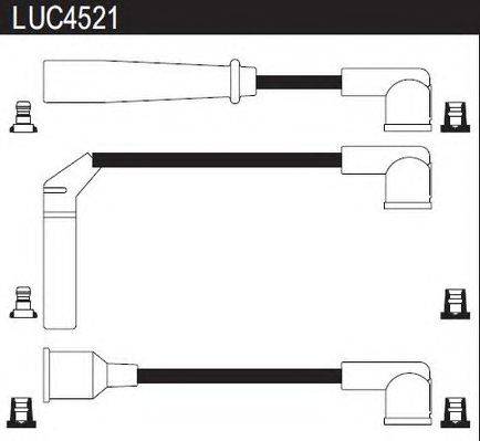 Комплект проводов зажигания LUCAS ELECTRICAL LUC4521