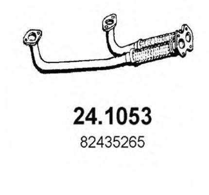Труба выхлопного газа ASSO 241053