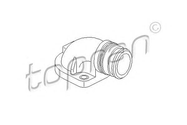 Фланец охлаждающей жидкости TOPRAN 107 635