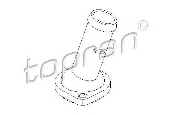 Фланец охлаждающей жидкости TOPRAN 110359