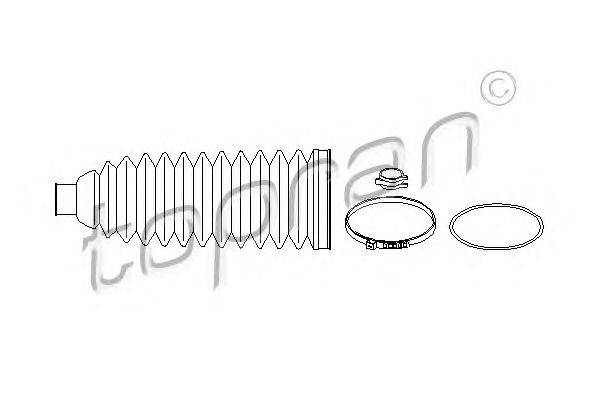 Комплект пылника, рулевое управление TOPRAN 401 814