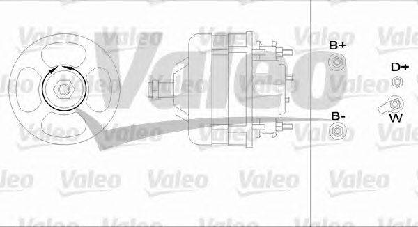 Генератор VALEO 436377