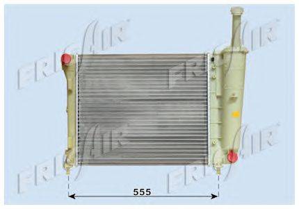 Радиатор, охлаждение двигателя FRIGAIR 0104.3135
