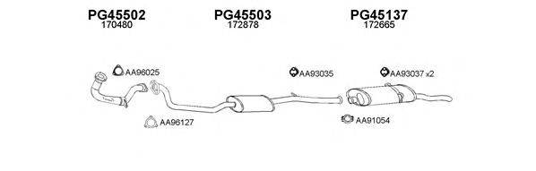 Система выпуска ОГ VENEPORTE 450098