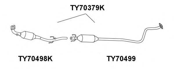 Катализатор VENEPORTE TY70498K