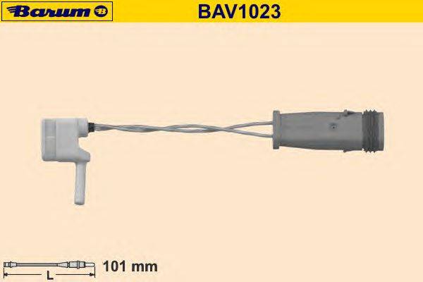 Сигнализатор, износ тормозных колодок BARUM BAV1023