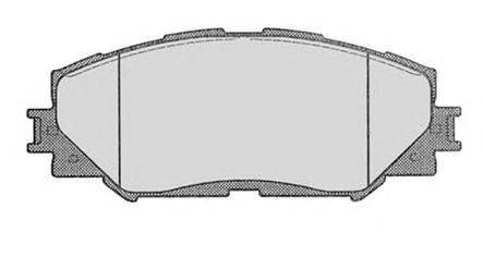 Комплект тормозных колодок, дисковый тормоз RAICAM 9250