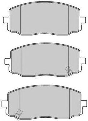 Комплект тормозных колодок, дисковый тормоз FREMAX FBP-1655