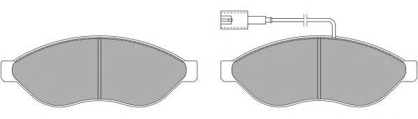 Комплект тормозных колодок, дисковый тормоз FREMAX FBP-1476