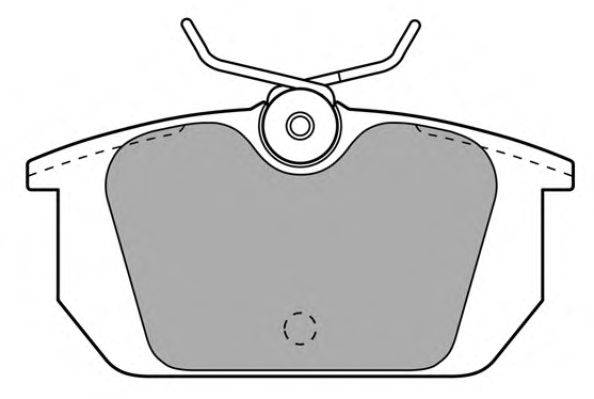 Комплект тормозных колодок, дисковый тормоз FREMAX FBP-0525