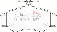 Комплект тормозных колодок, дисковый тормоз ALLIED NIPPON ADB0225