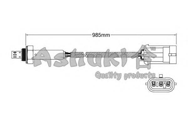 Лямбда-зонд ASHUKI 9200-47632