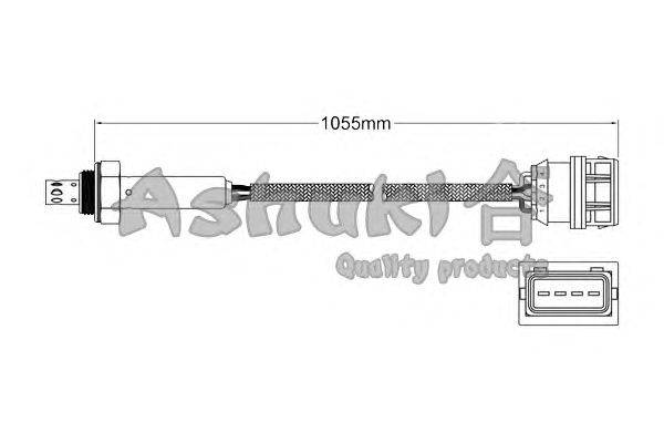 Лямбда-зонд ASHUKI 9200-49086