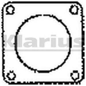 Прокладка, труба выхлопного газа KLARIUS 410659
