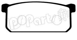 Комплект тормозных колодок, дисковый тормоз IPS Parts IBD-1894