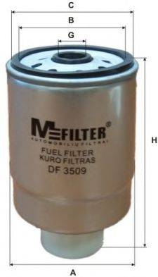 Топливный фильтр MFILTER DF3509