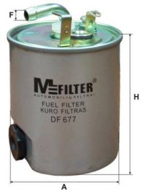Топливный фильтр MFILTER DF677