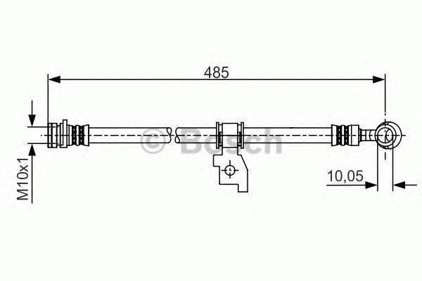 Тормозной шланг CF GOMMA 510779