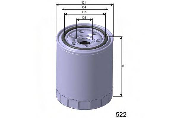Масляный фильтр MISFAT Z243