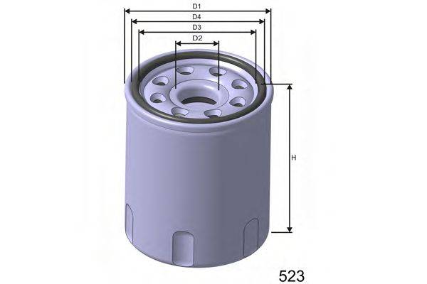 Масляный фильтр MISFAT Z452