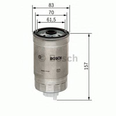 Топливный фильтр MANN-FILTER 8422