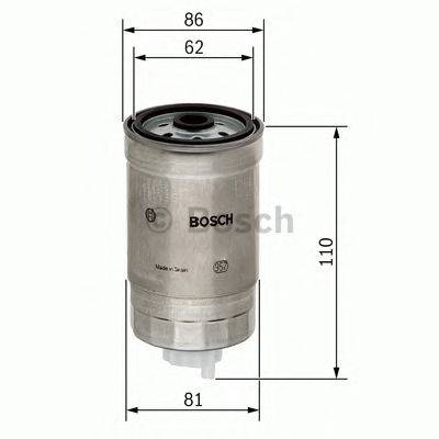 Топливный фильтр BOSCH F026402011