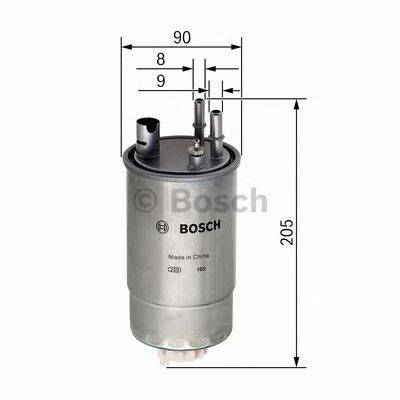 Топливный фильтр BOSCH F026402054