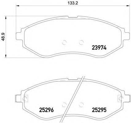 Комплект тормозных колодок, дисковый тормоз HELLA PAGID 8DB 355 017-351