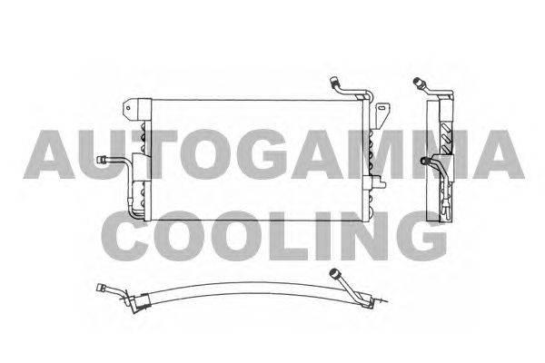 Конденсатор, кондиционер AUTOGAMMA 101604