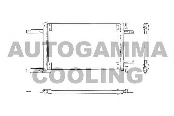 Конденсатор, кондиционер AUTOGAMMA 102966