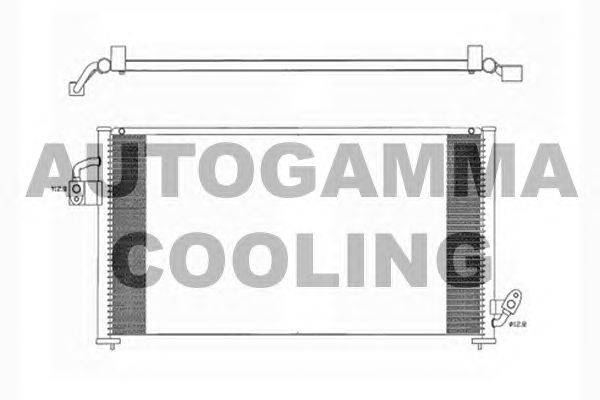 Конденсатор, кондиционер AUTOGAMMA 104028