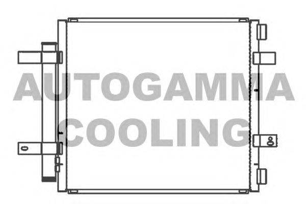 Конденсатор, кондиционер AUTOGAMMA 107185