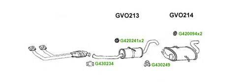 Система выпуска ОГ GT Exhaust 10292