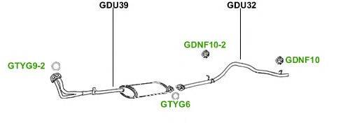 Система выпуска ОГ GT Exhaust 315