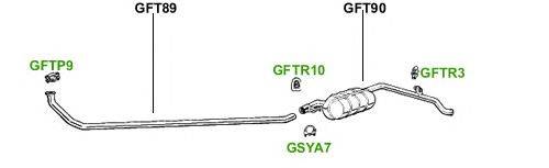 Система выпуска ОГ GT Exhaust 373