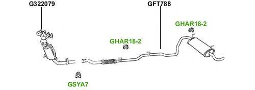 Система выпуска ОГ GT Exhaust 376