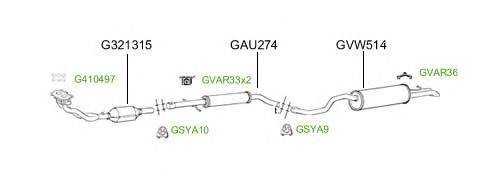 Система выпуска ОГ GT Exhaust 4800