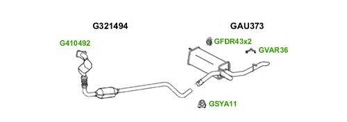 Система выпуска ОГ GT Exhaust 5990