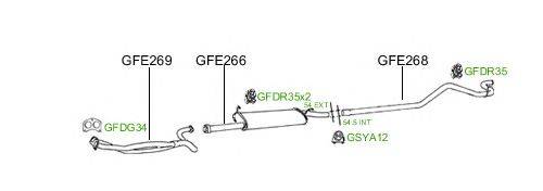 Система выпуска ОГ GT Exhaust 835