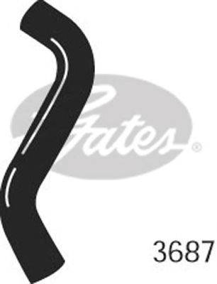 Шланг радиатора GATES 3687