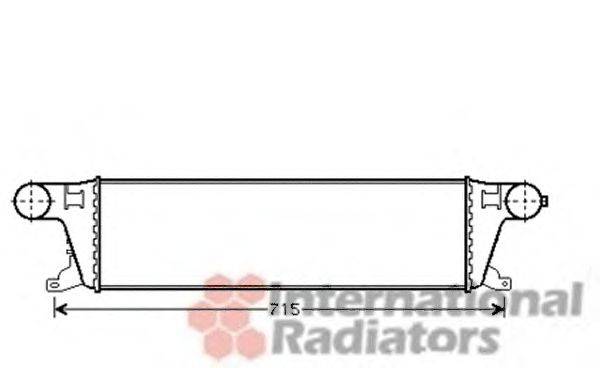 Интеркулер VAN WEZEL 77004042