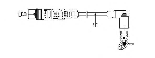 Провод зажигания BREMI 1A01/58