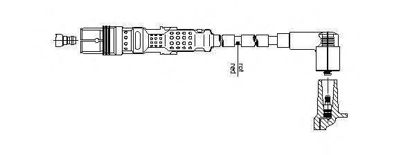 Провод зажигания NGK 820205