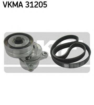 Поликлиновой ременный комплект SKF VKMA31205
