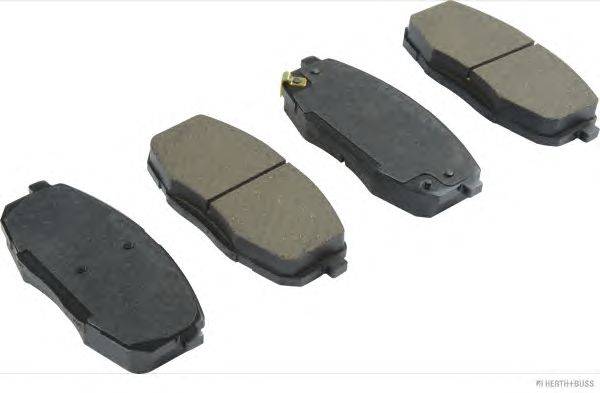 Комплект тормозных колодок, дисковый тормоз HERTH+BUSS JAKOPARTS J3600339